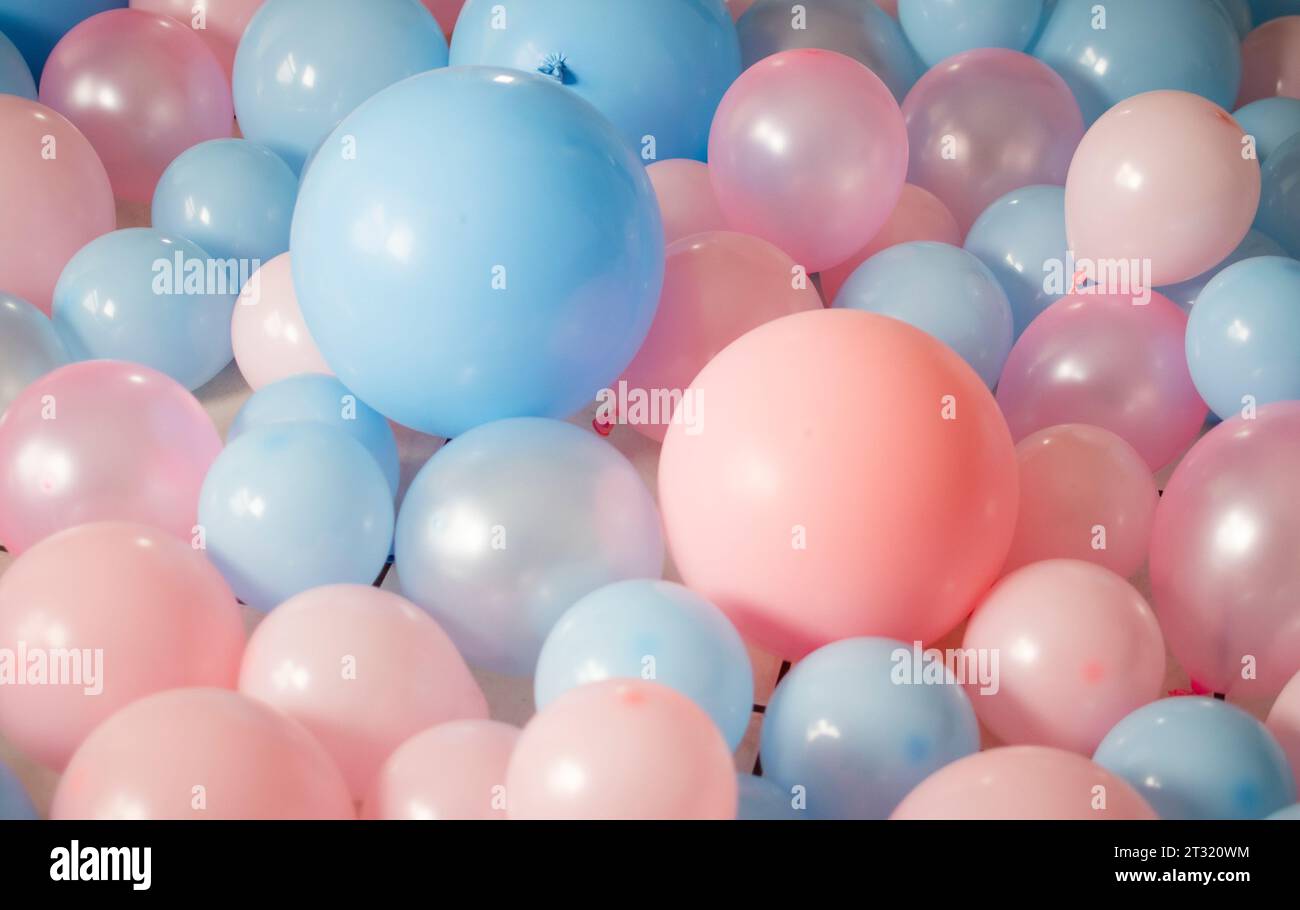 Balloons Event Logo Party Planning Confetti Premade Logo 