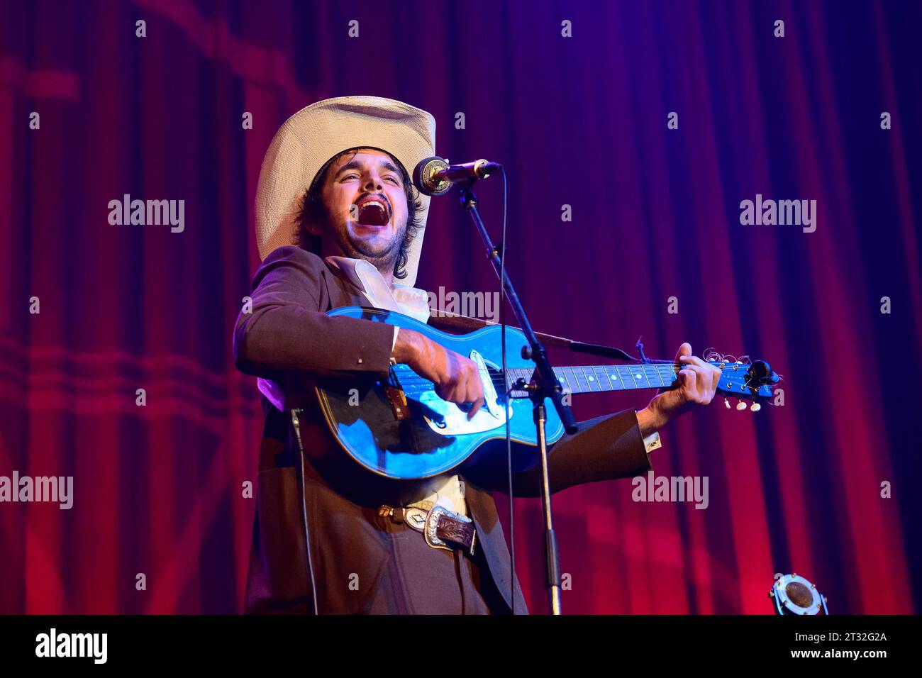 Spank Williams, East Van Opry, Vancouver, BC, Canada Stock Photo