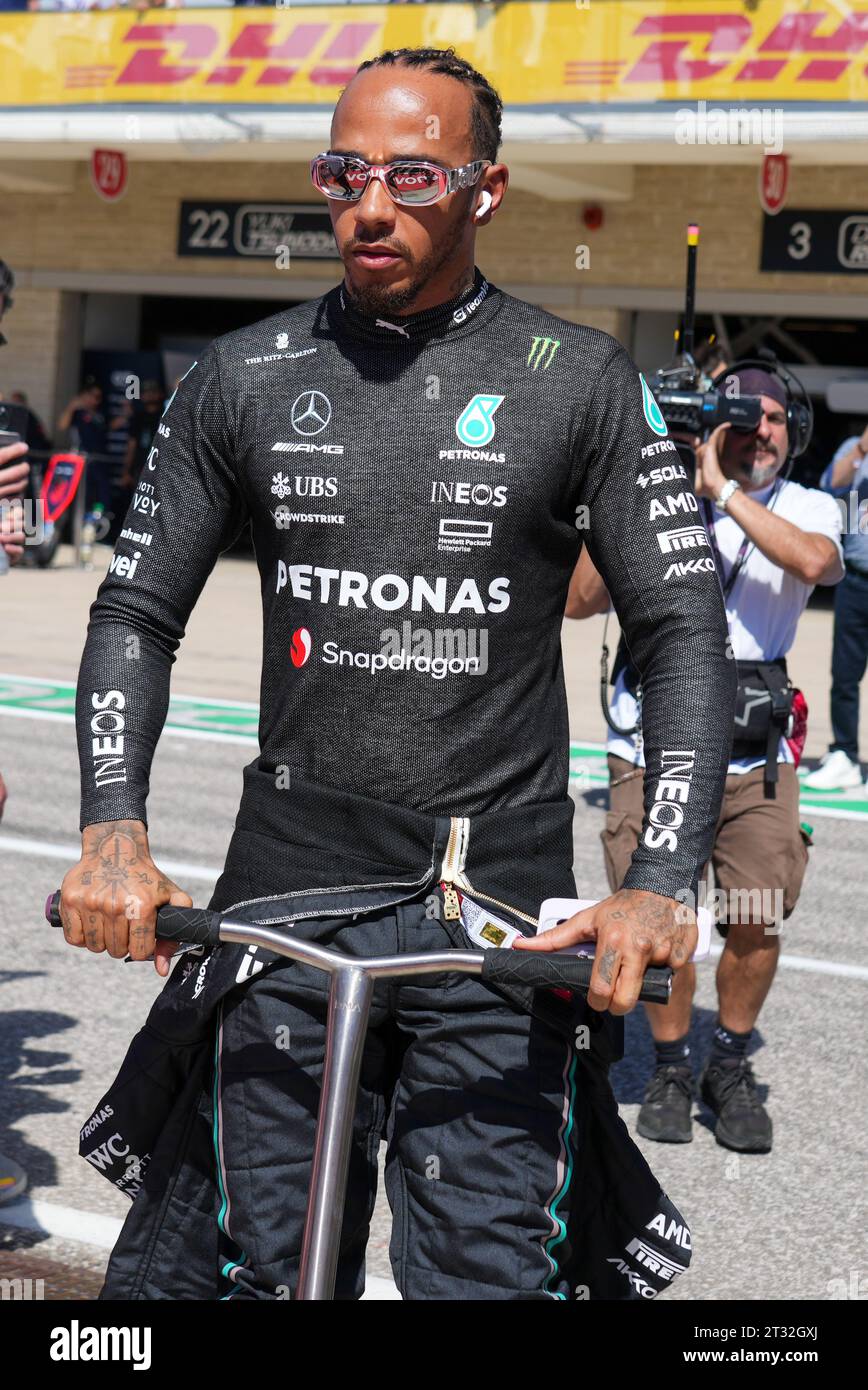 Lewis Hamilton - Mercedes during the United States Grand Prix 2023