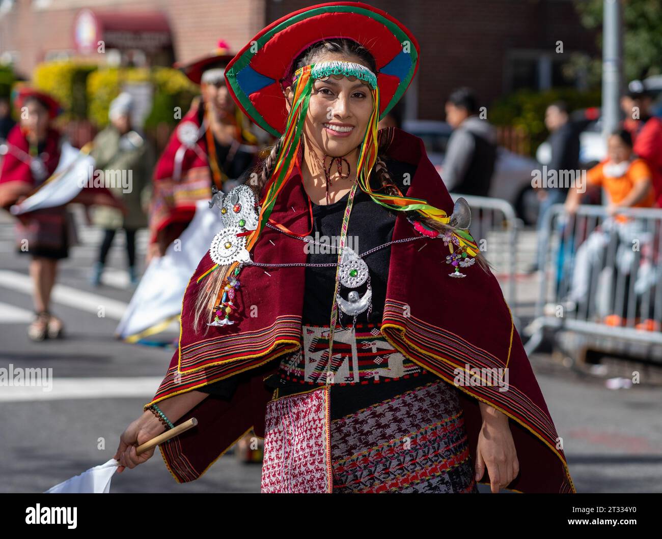 New York, New York, USA. 22nd Oct, 2023. (NEW) The Queens Bolivian