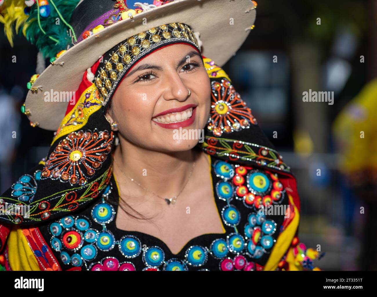 New York, New York, USA. 22nd Oct, 2023. (NEW) The Queens Bolivian