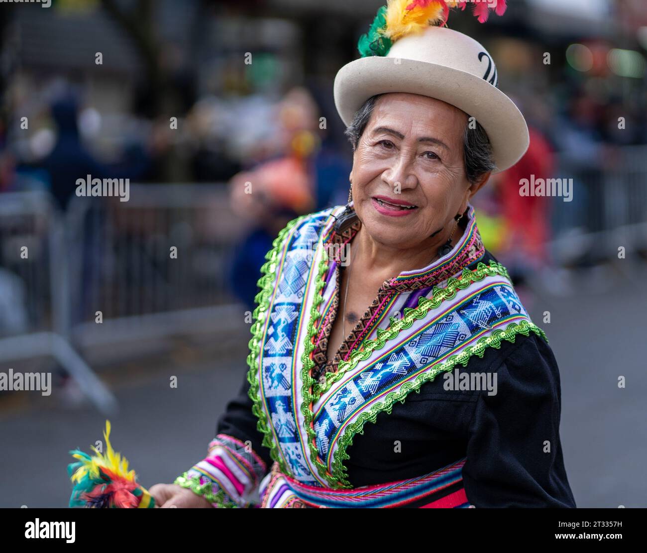 New York, New York, USA. 22nd Oct, 2023. (NEW) The Queens Bolivian