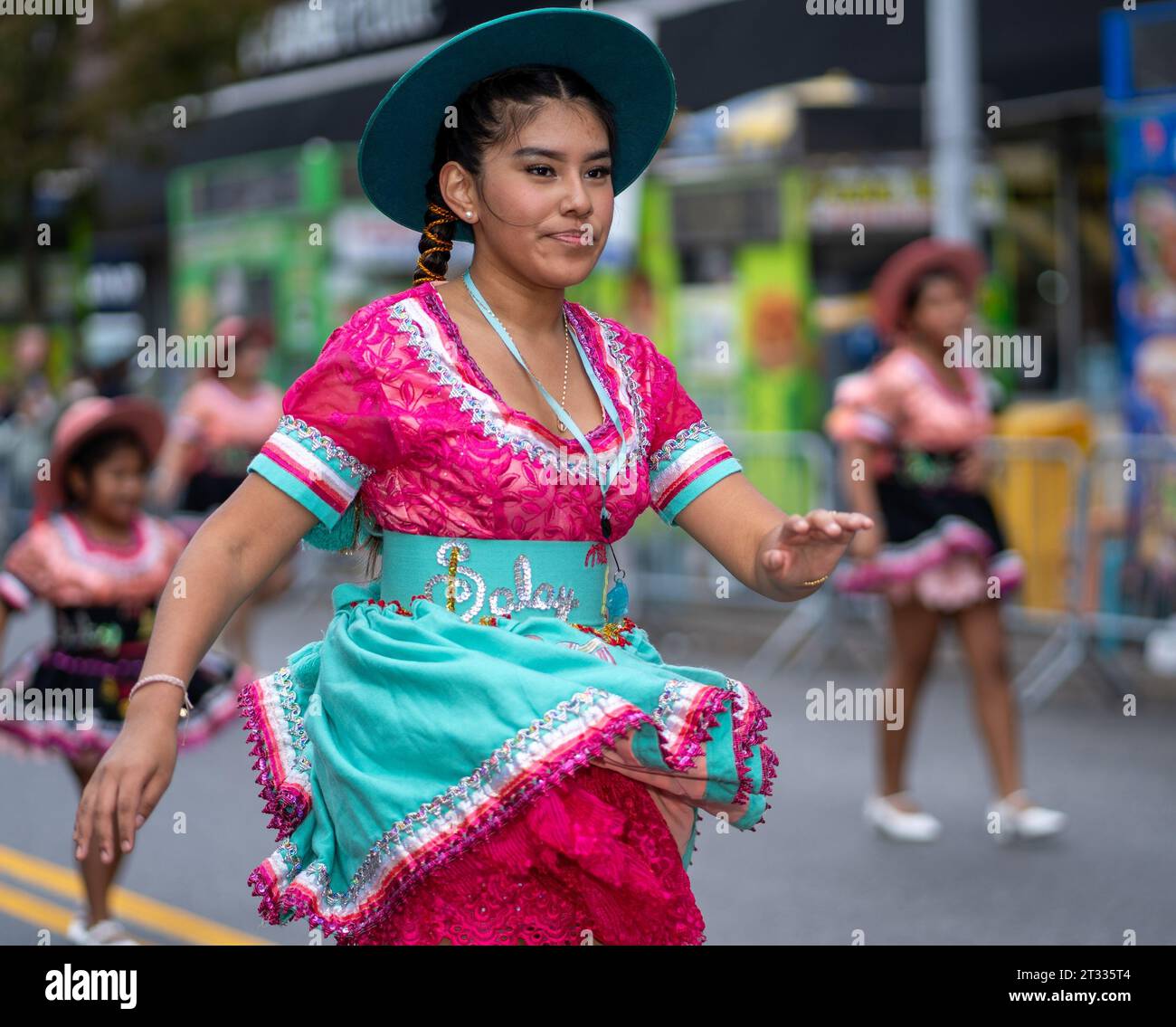 New York, New York, USA. 22nd Oct, 2023. (NEW) The Queens Bolivian