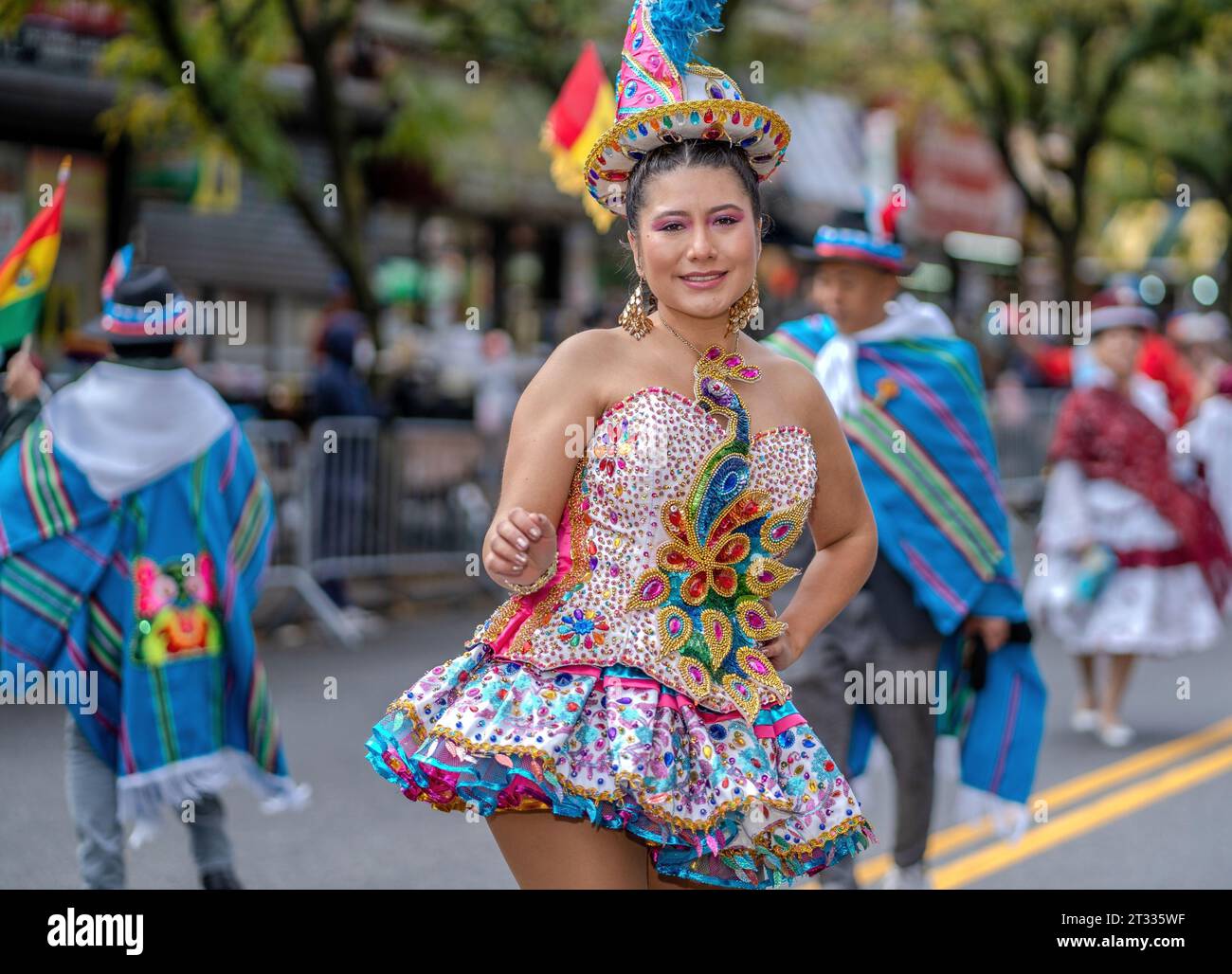 New York, New York, USA. 22nd Oct, 2023. (NEW) The Queens Bolivian