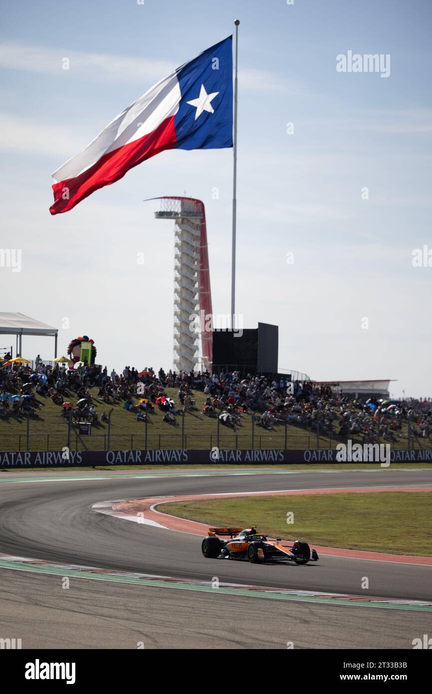 AUSTIN, TEXAS, USA on 20. OCTOBER 2023; 81 Oscar PIASTRI, AUS, McLaren