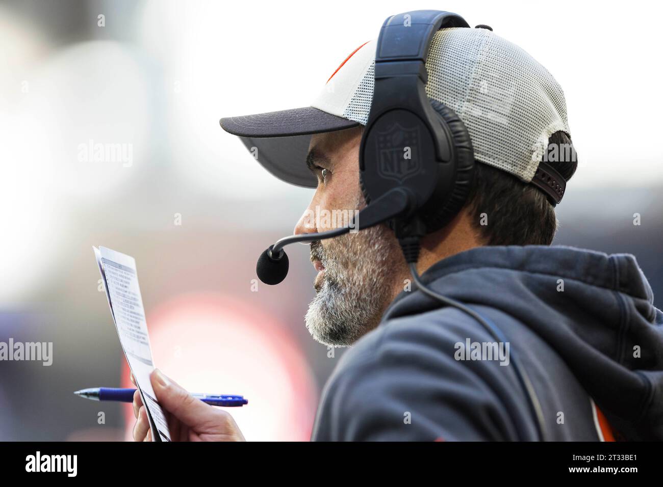 Indianapolis, Indiana, USA. 22nd Oct, 2023. Cleveland Browns Head Coach ...