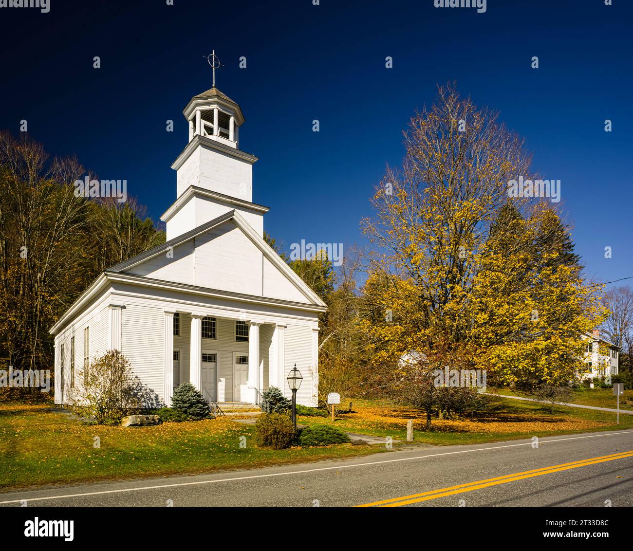 South Chapel   South Woodstock, Vermont, USA Stock Photo