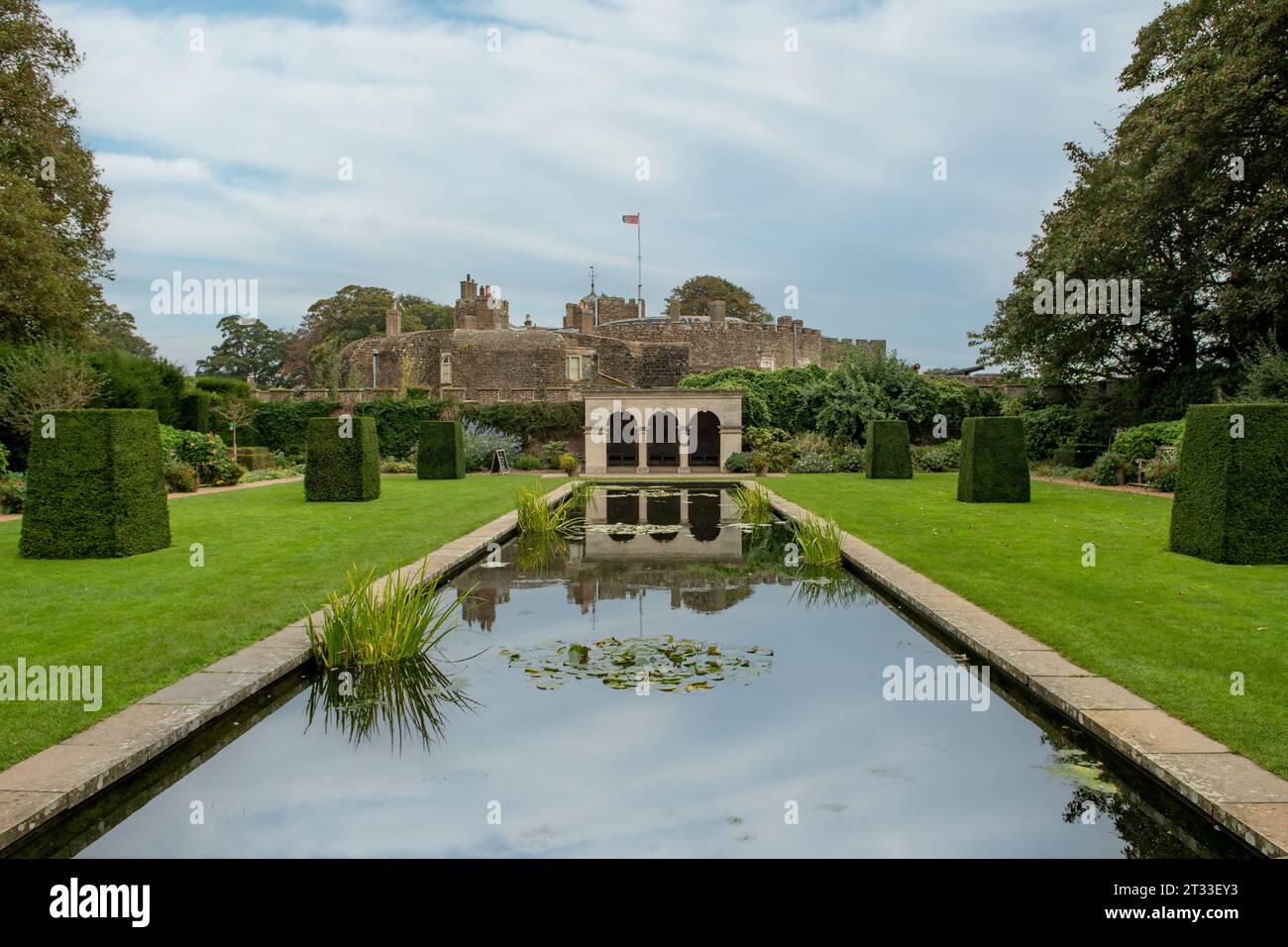 Walmer Castle and Garden, Deal, Kent, England Stock Photo