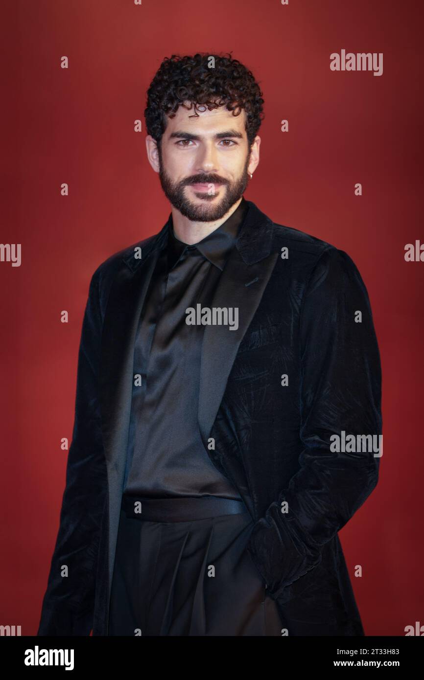 Rome, Italy - October 22, 2023: Andrea Di Luigi attends the red carpet ...