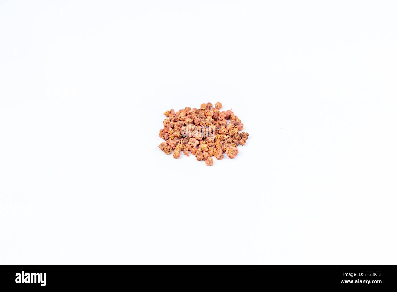 Beetroot seeds on white isolated background Stock Photo