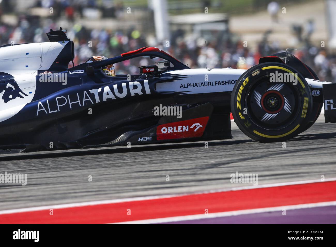 03 RICCIARDO Daniel (aus), Scuderia AlphaTauri AT04, action during the
