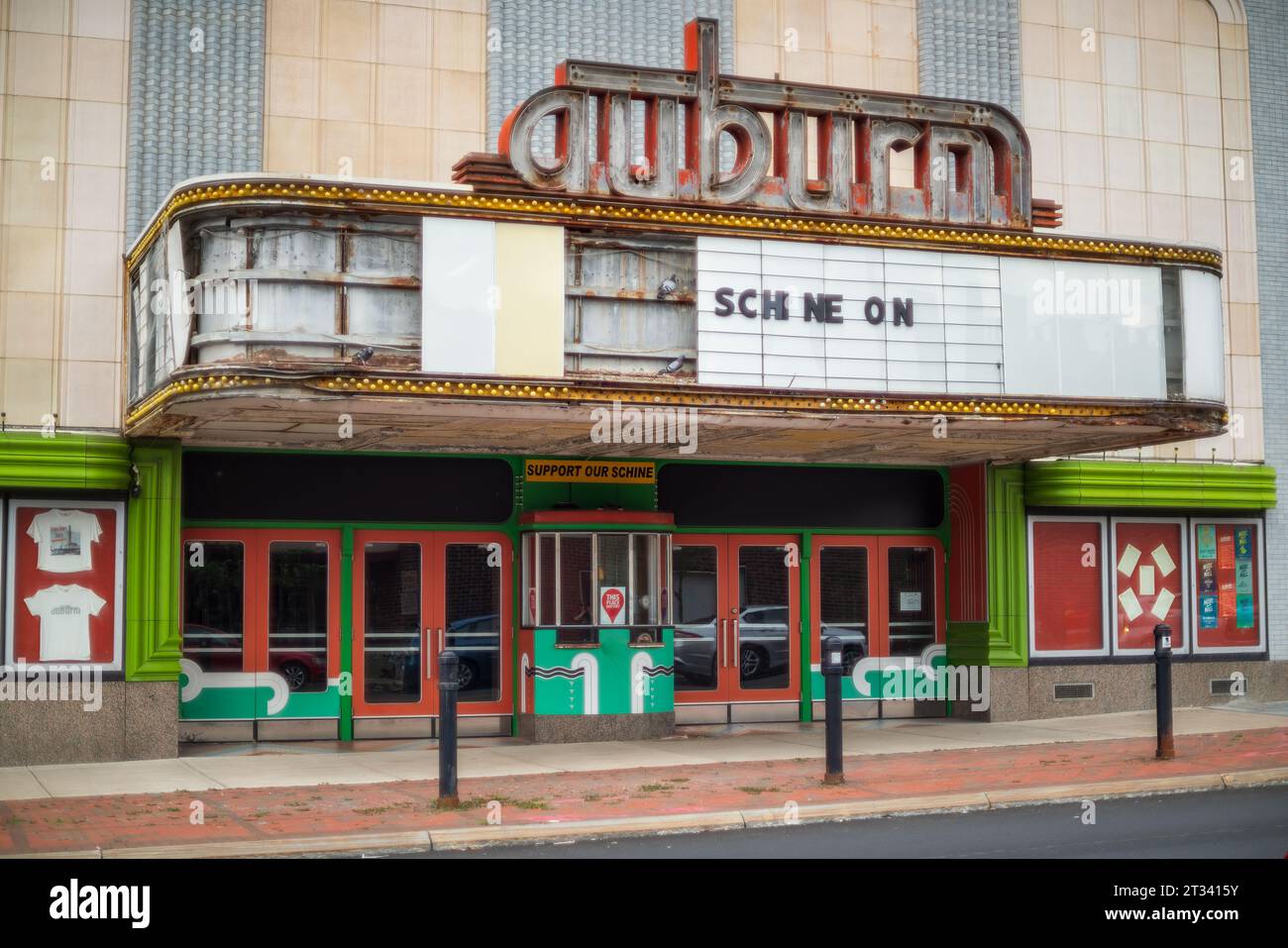 The Town Theater in Auburn New york, America Stock Photo Alamy