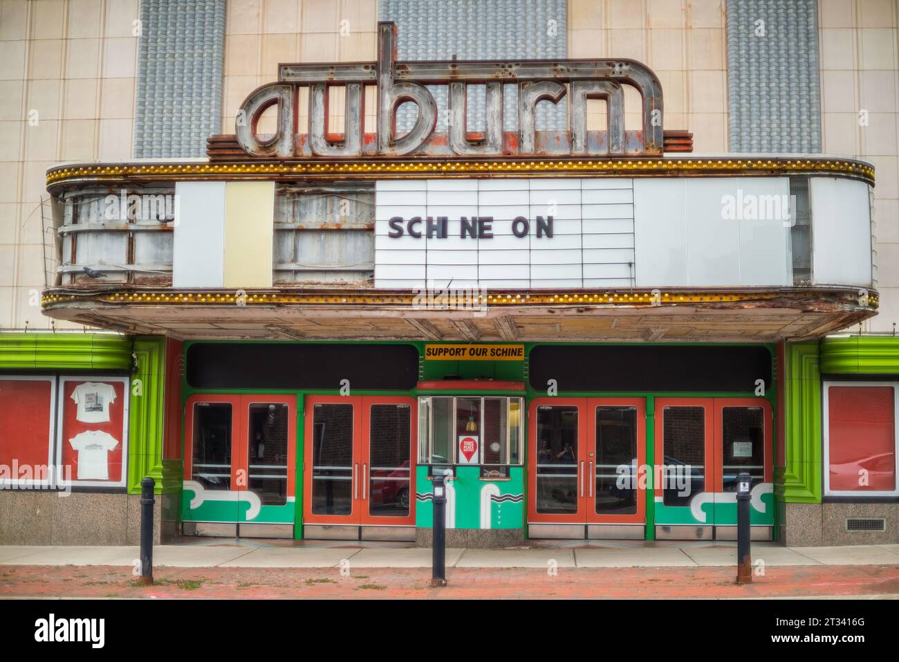 The Town Theater in Auburn New york, America Stock Photo Alamy