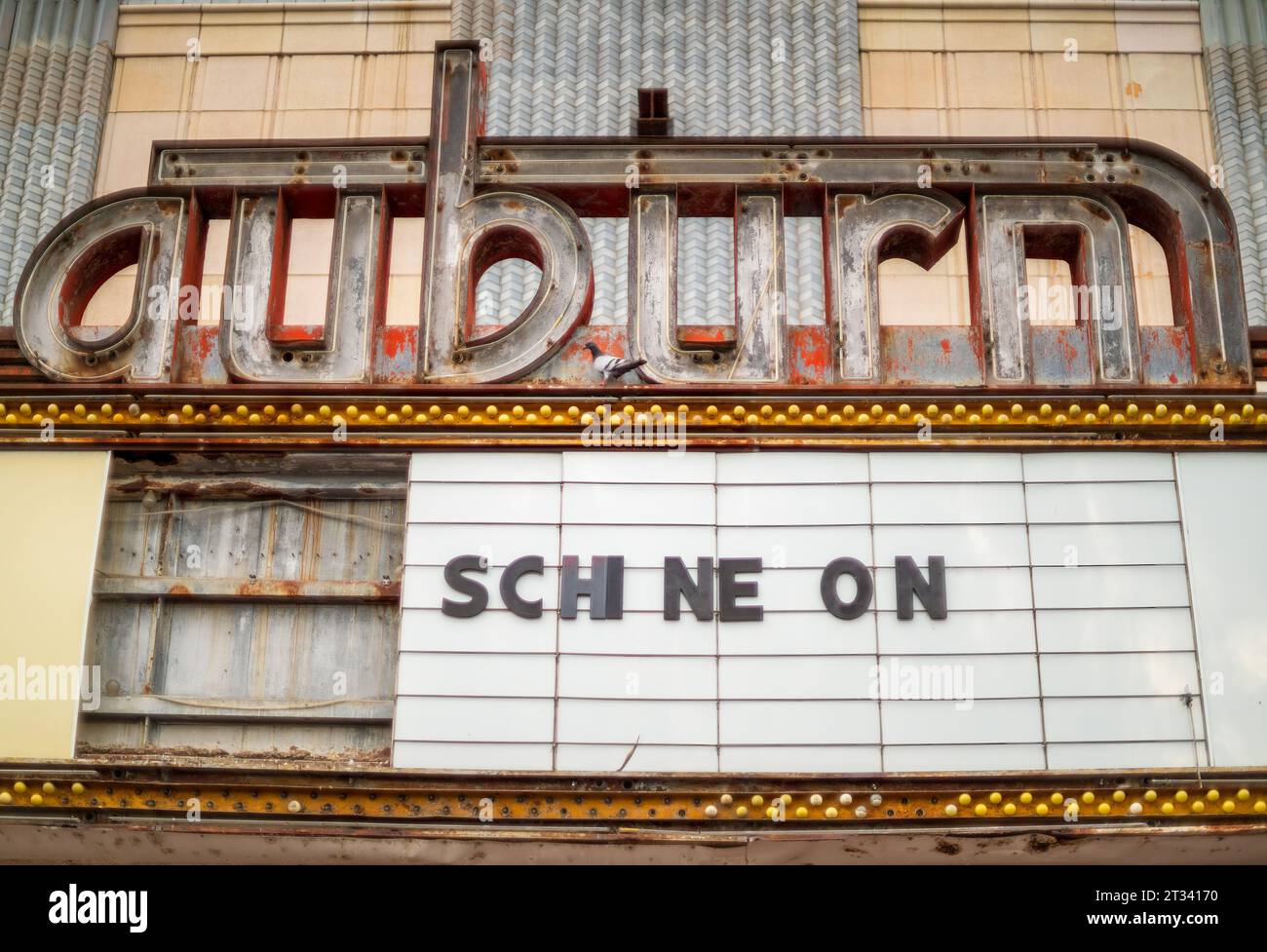 The Town Theater in Auburn New york, America Stock Photo Alamy