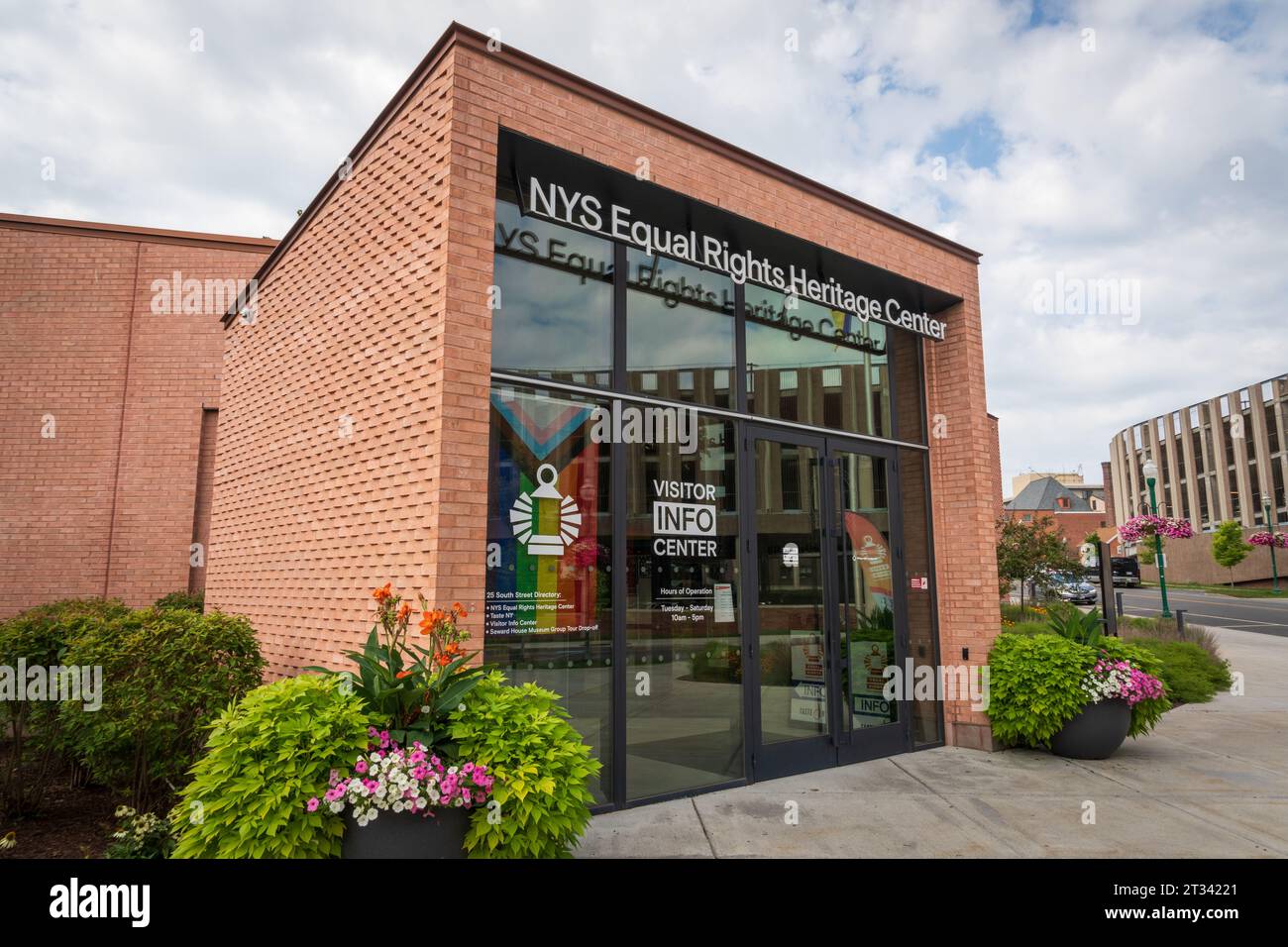 The NYS Equal Rights Heritage Center & Auburn NY Visitor Center Stock