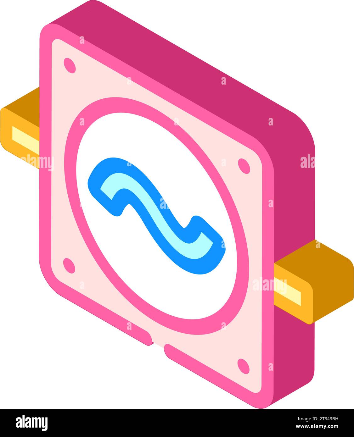 voltage electricity isometric icon vector illustration Stock Vector ...