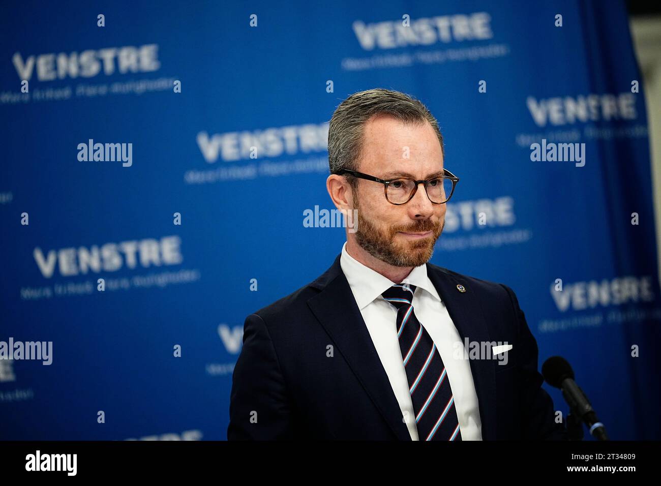 Jakob Ellemann-Jensen, Danish Minister of Economy and chairman of ...
