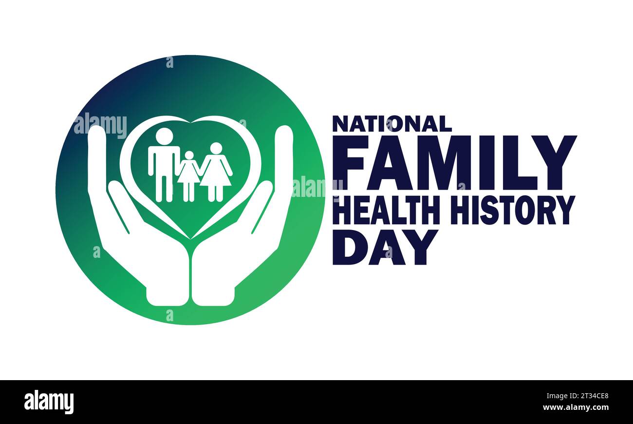 National family health history day Vector illustration. Holiday concept ...