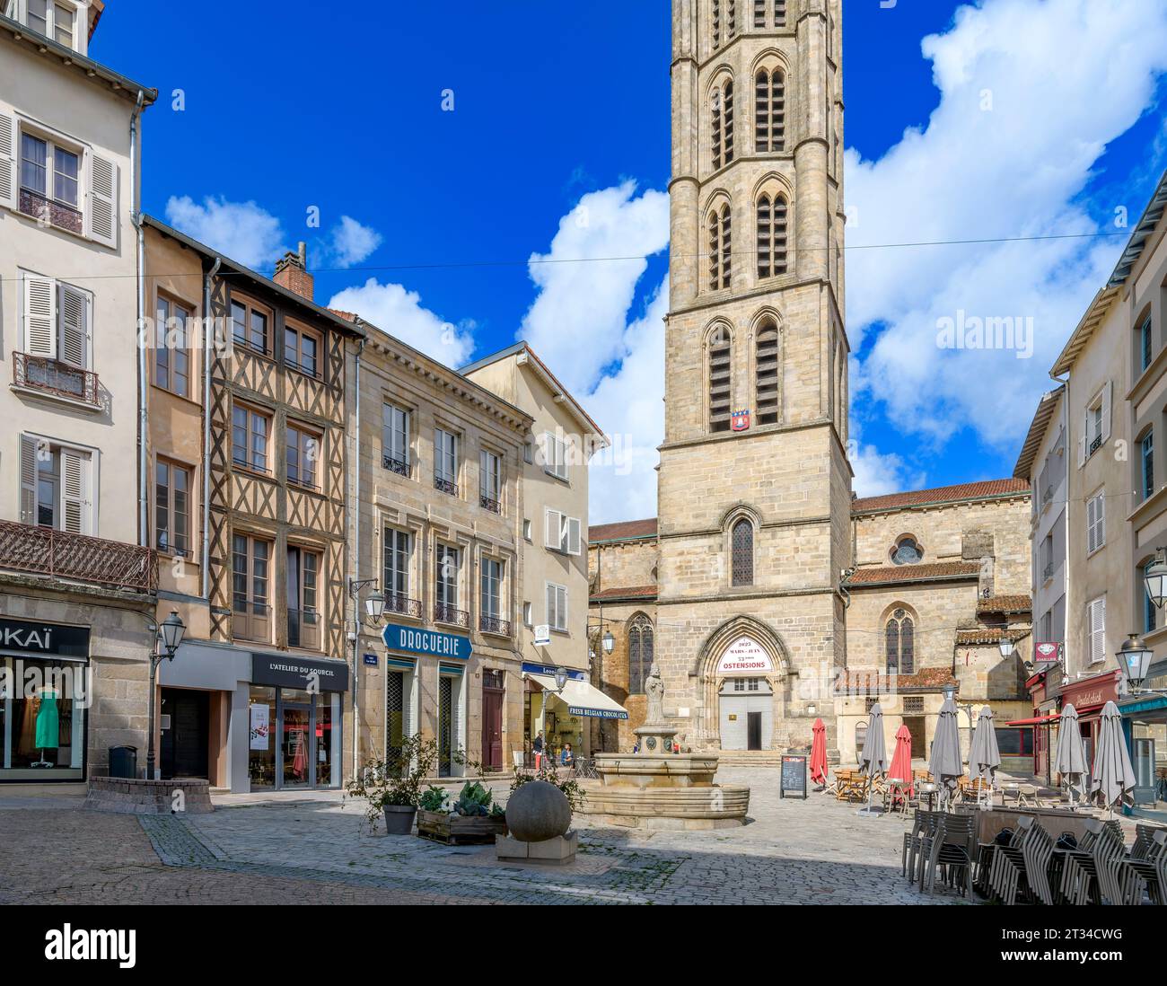 Square limoges france hi-res stock photography and images - Alamy