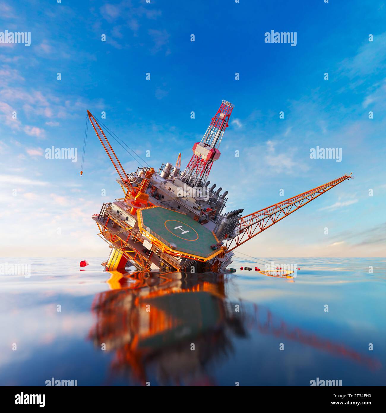 Oil rig accident hires stock photography and images Alamy