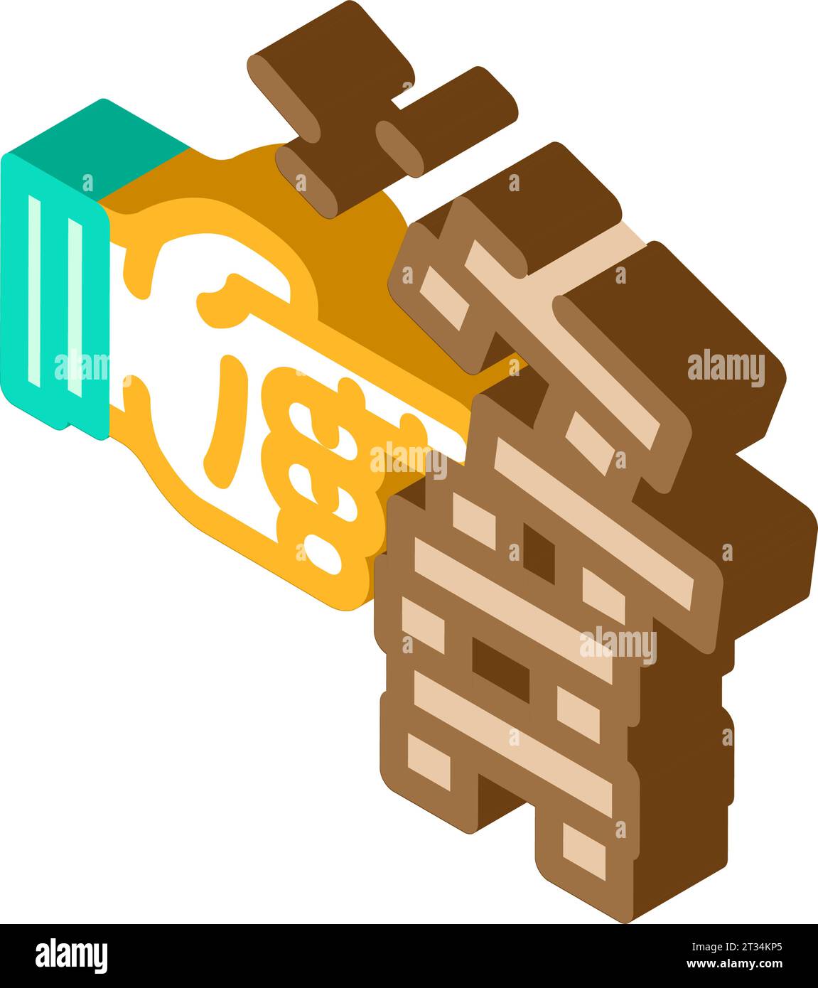 factors risk isometric icon vector illustration Stock Vector Image ...