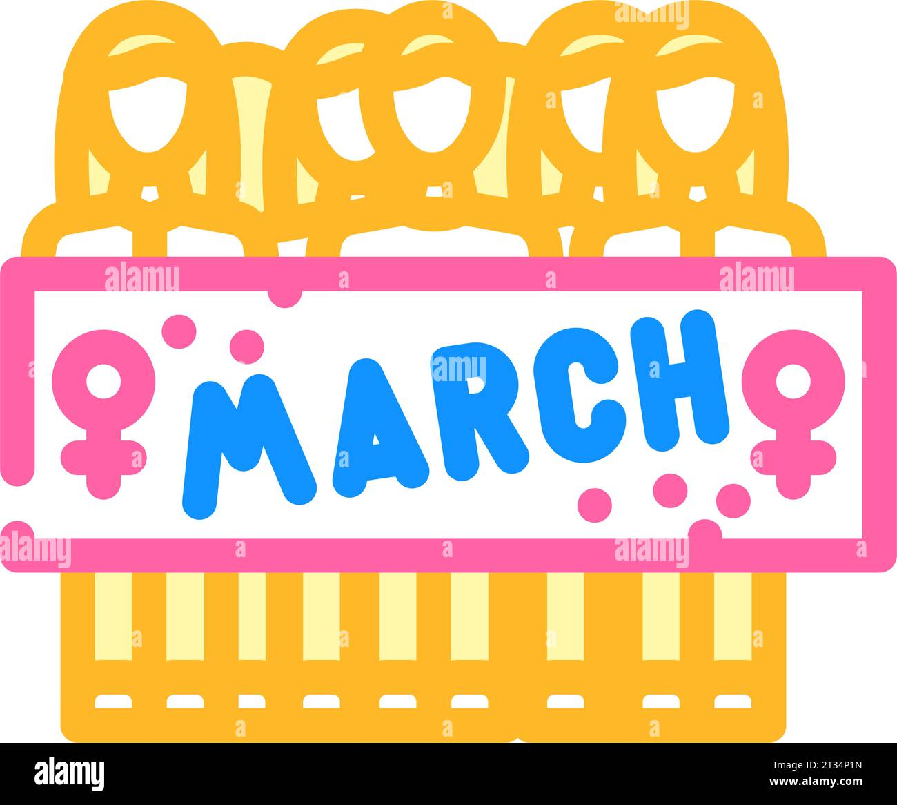 Solidarity rally march Stock Vector Images - Alamy
