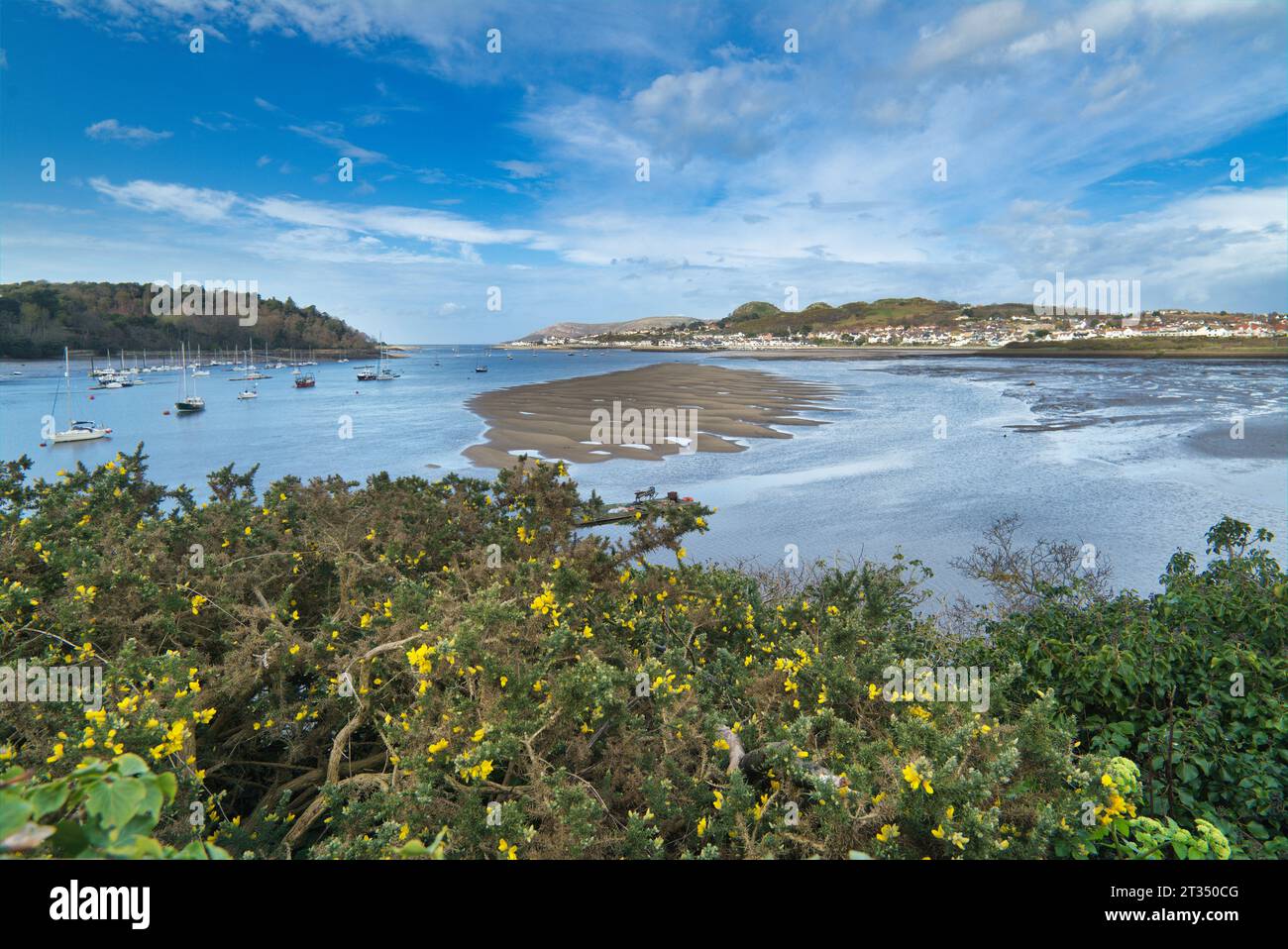 Conwy a547 road bridge hi-res stock photography and images - Alamy