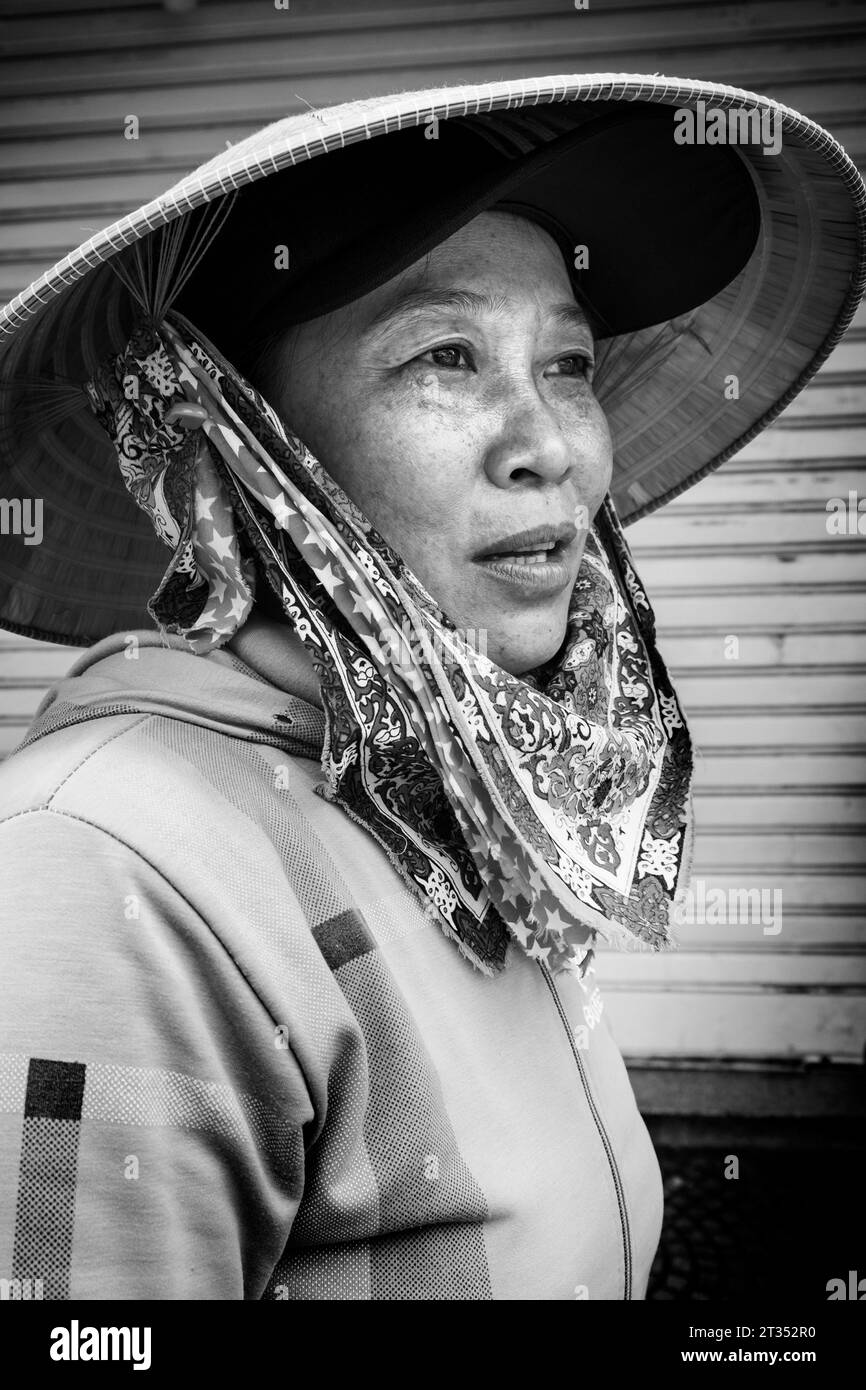Vietnam, Ho Chi Minh City, Saigon, portrait Stock Photo