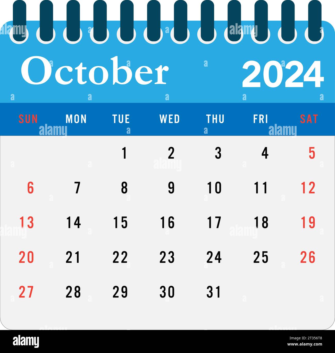 2024 calendar Wall calendar 2024 template Stock Vector Image & Art Alamy