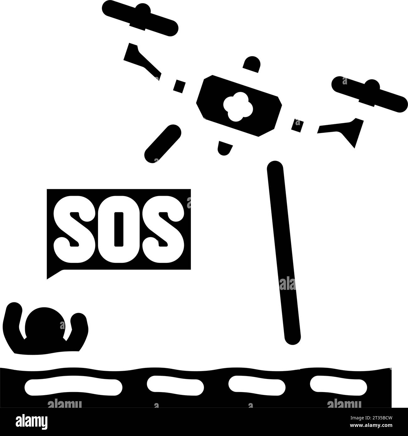 Search and rescue drone Stock Vector Images - Alamy