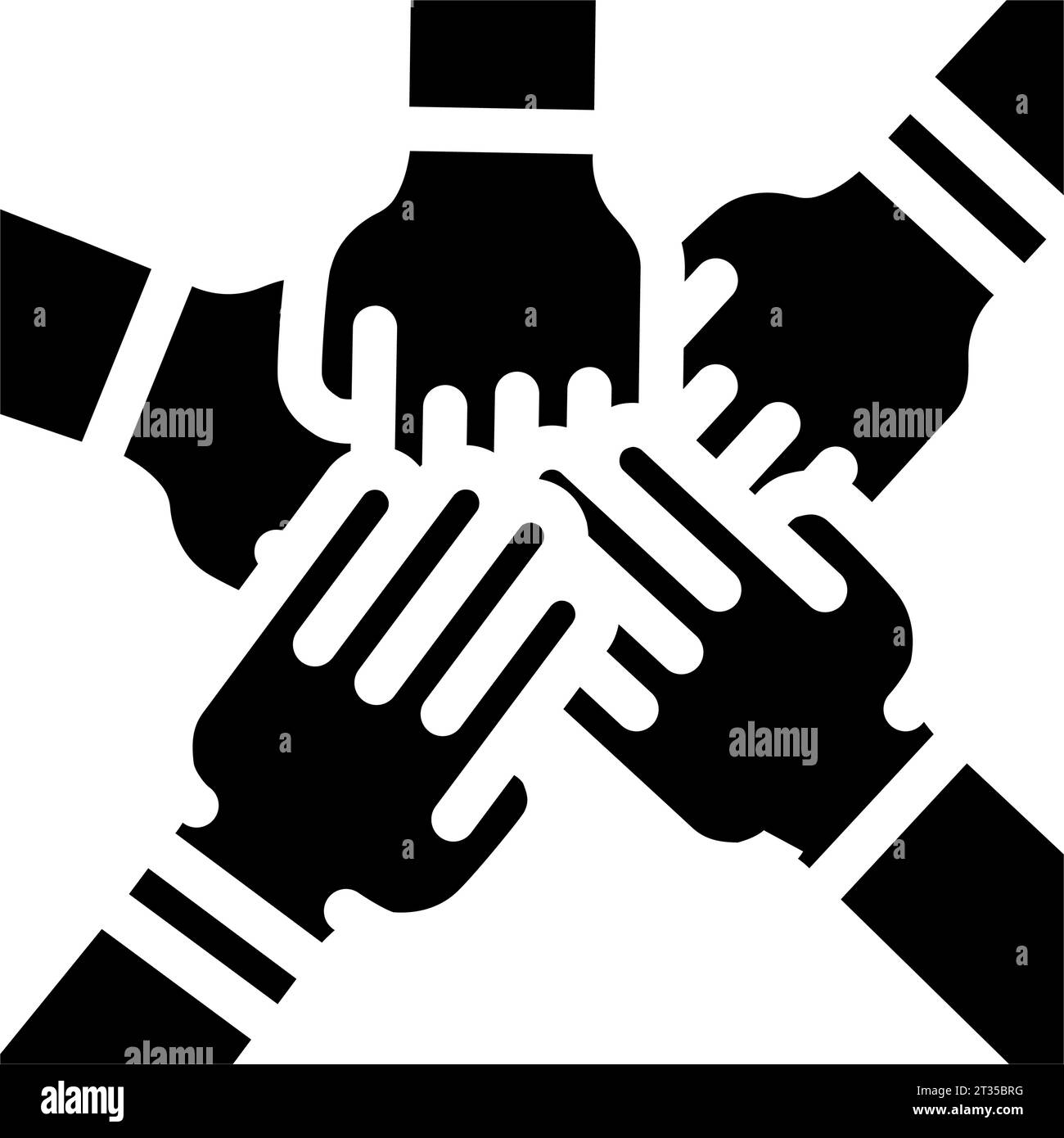 diversity inclusion feminism woman glyph icon vector illustration Stock ...