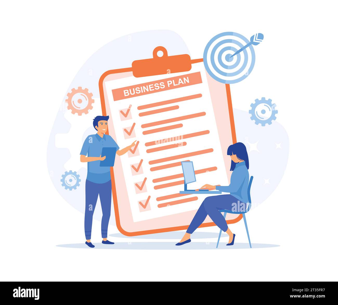 business planning, target, business work flow, time management, flat