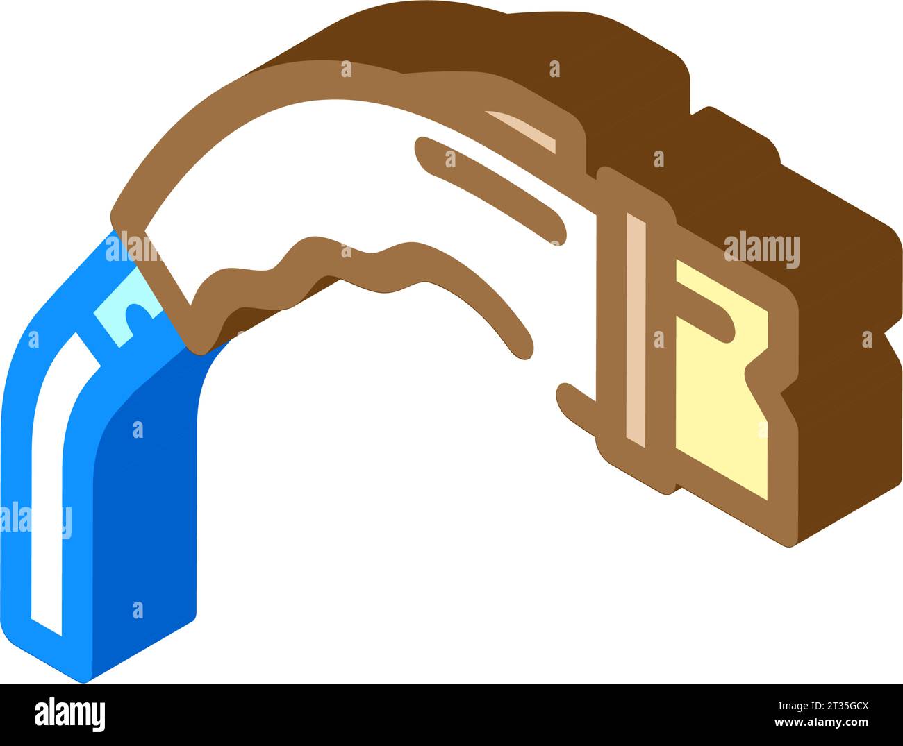 charging cable electric isometric icon vector illustration Stock Vector ...