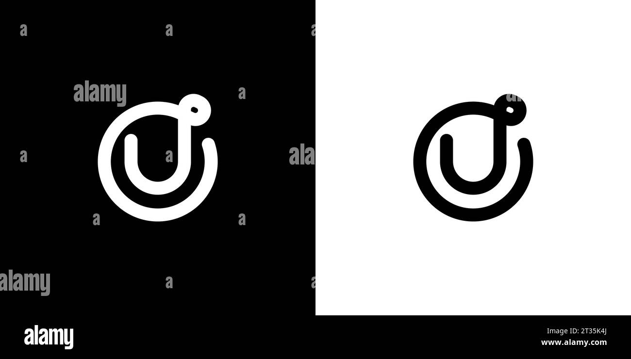 U logo, U Monogram, Initial U Logo, Letter U logo, Icon, Vector Stock Vector