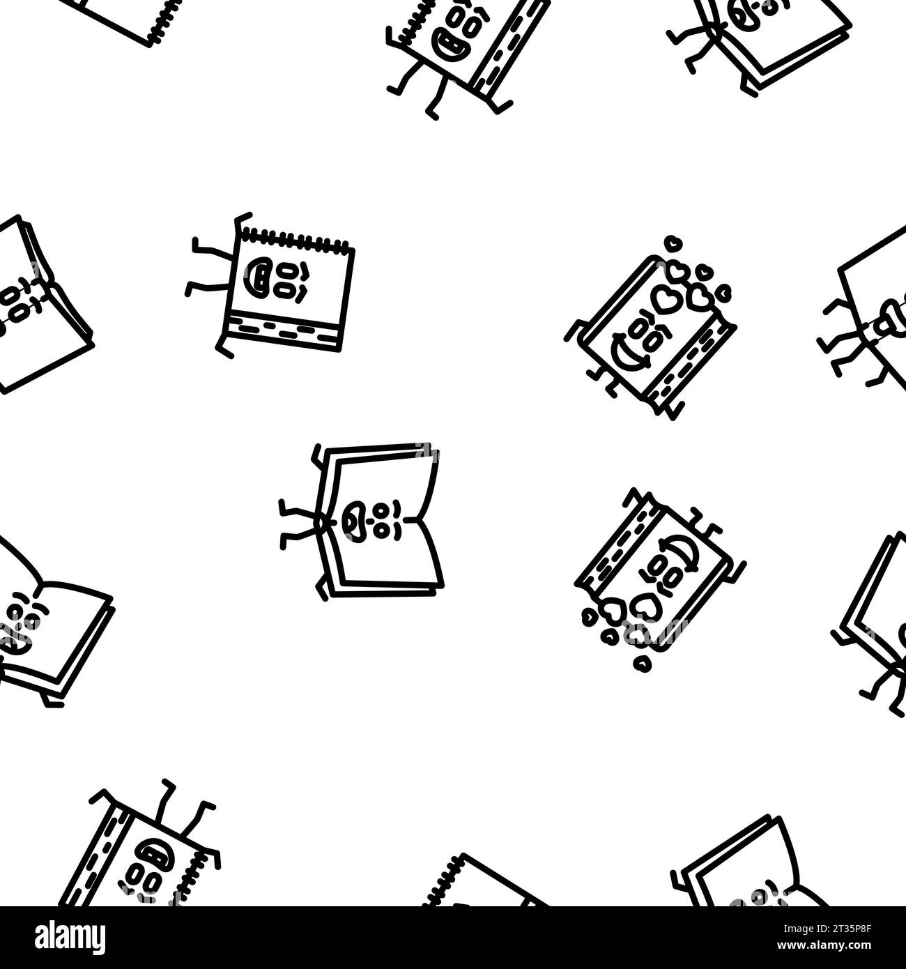 Book Character School Seamless Pattern Vector Stock Vector Image Art book-character-school-seamless-pattern-vector-stock-vector-image-art