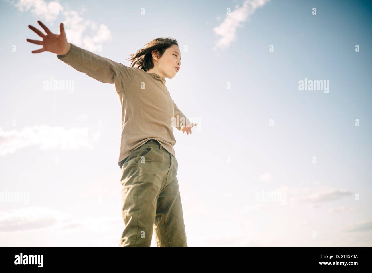 Carefree arms hi-res stock photography and images - Alamy