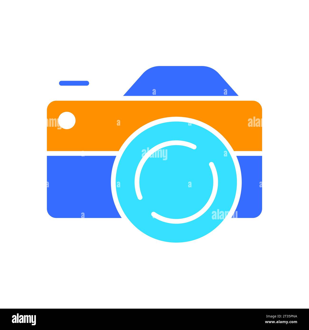 Camera line icon. Photo and video editing, retouching, editing, collage