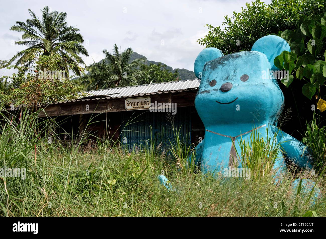 Bear in the big blue house hi-res stock photography and images - Alamy