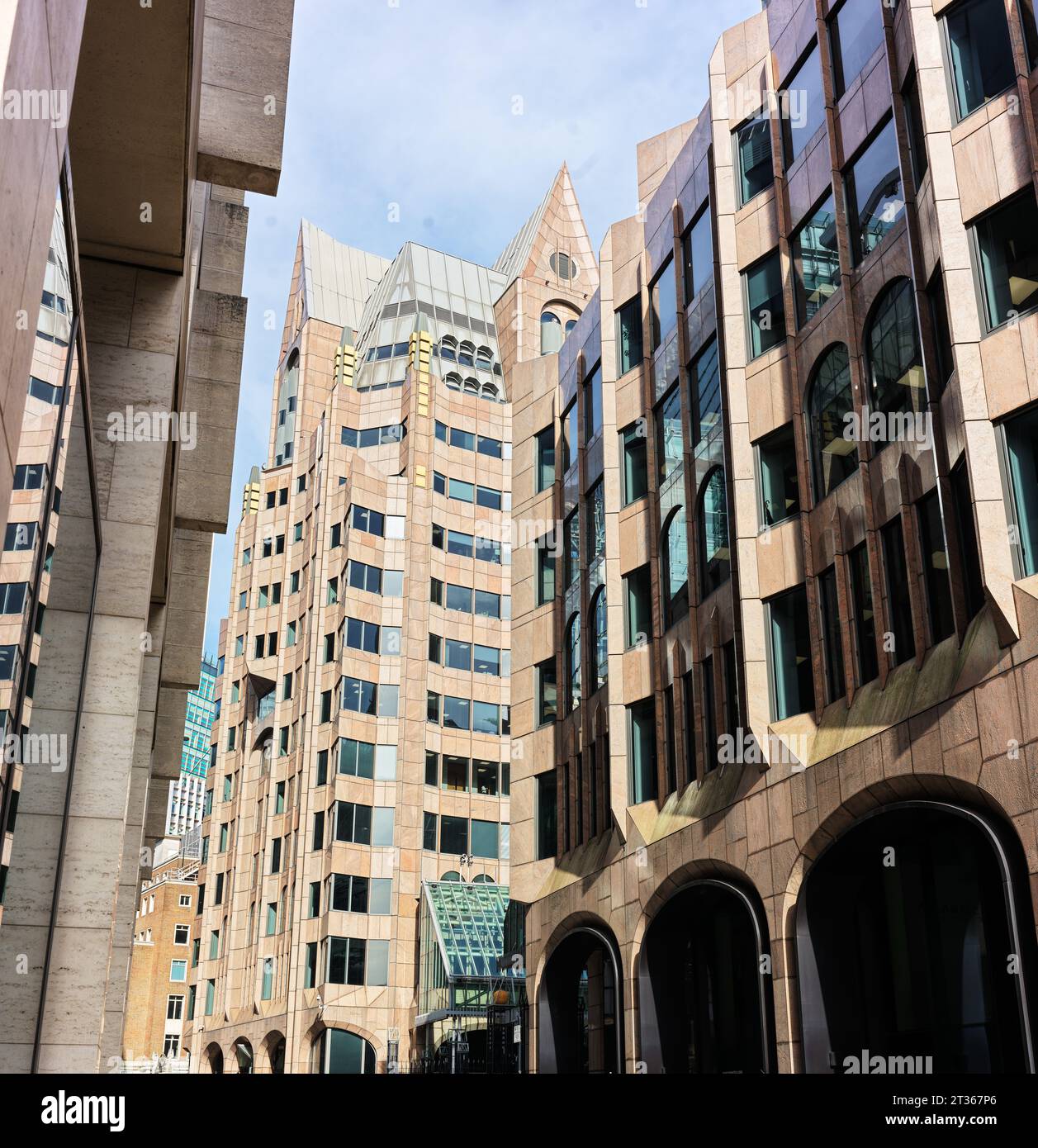 Minster Court on Mincing Lane in the City of London, England Stock