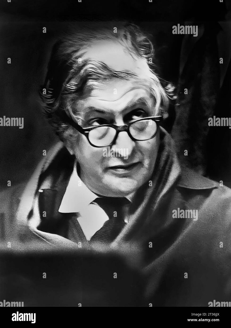 Portrait of the American composer and conductor, Bernard Herrmann (1911