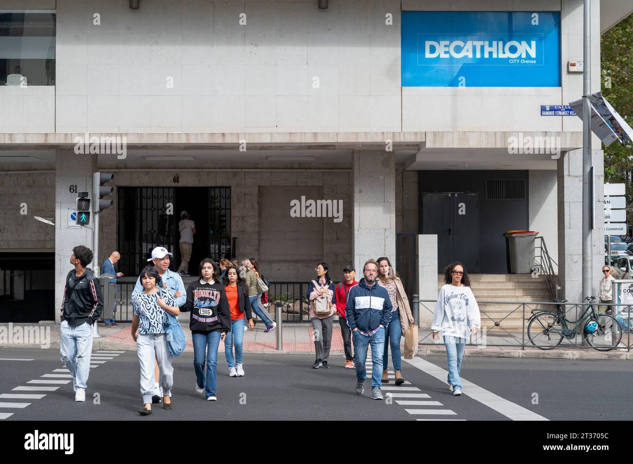 French sporting goods Decathlon store in Spain. (Photo by Xavi Lopez / SOPA  Images/Sipa USA Stock Photo - Alamy