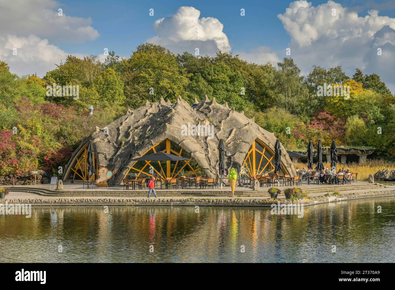 Restaurant und CafÃ Seestern am Hauptsee, Parkanlage Britzer Garten