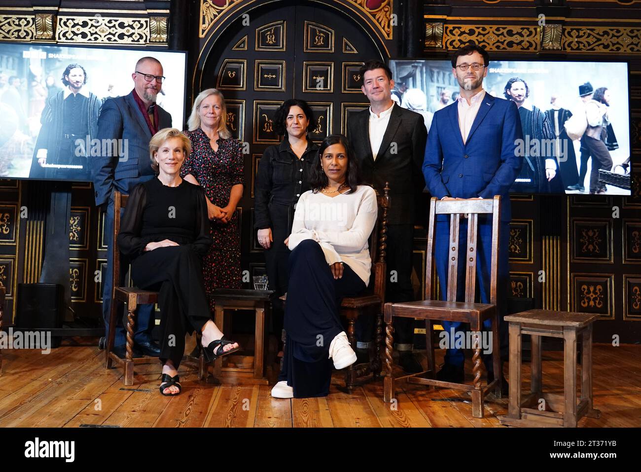 (left to right standing) Shakespeare Institute, University of