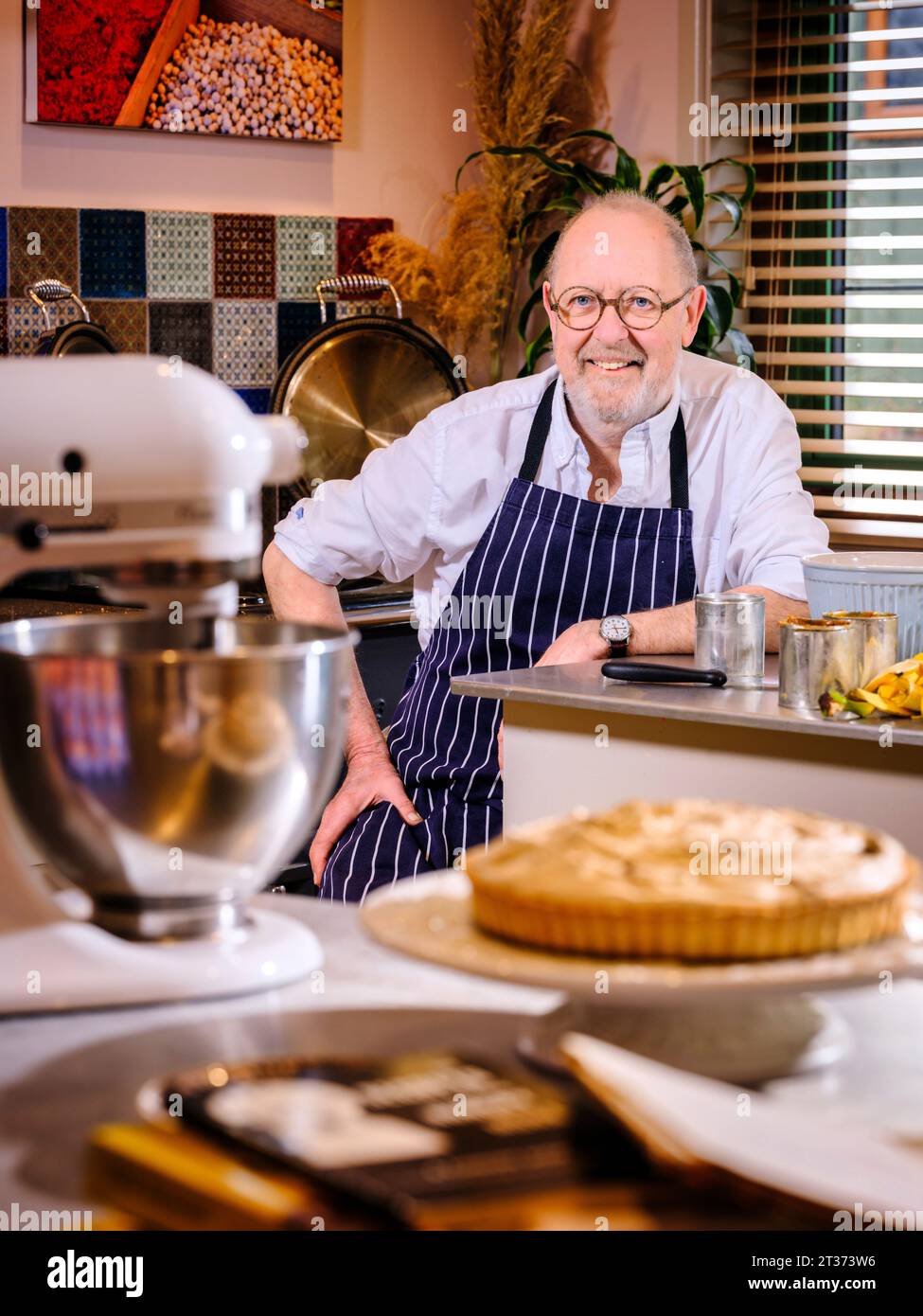 Editorial use only - Chef and author Ian Dowding one of the inventors ...