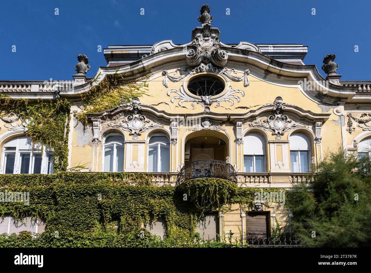 Art Nouveau houses, Osijek, Croatia Stock Photo Alamy