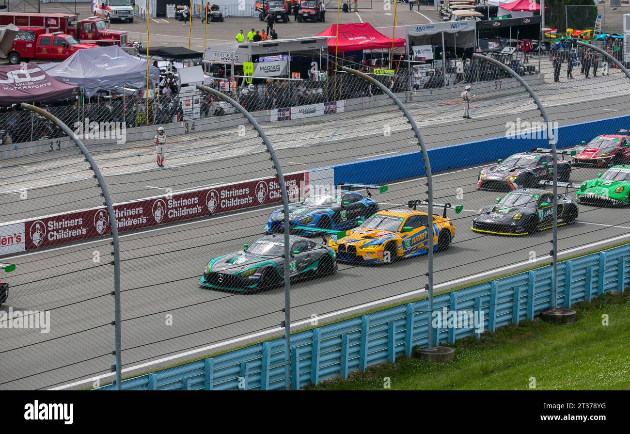 Watkins Glen Hypercars and GT Auto Racing Stock Photo Alamy