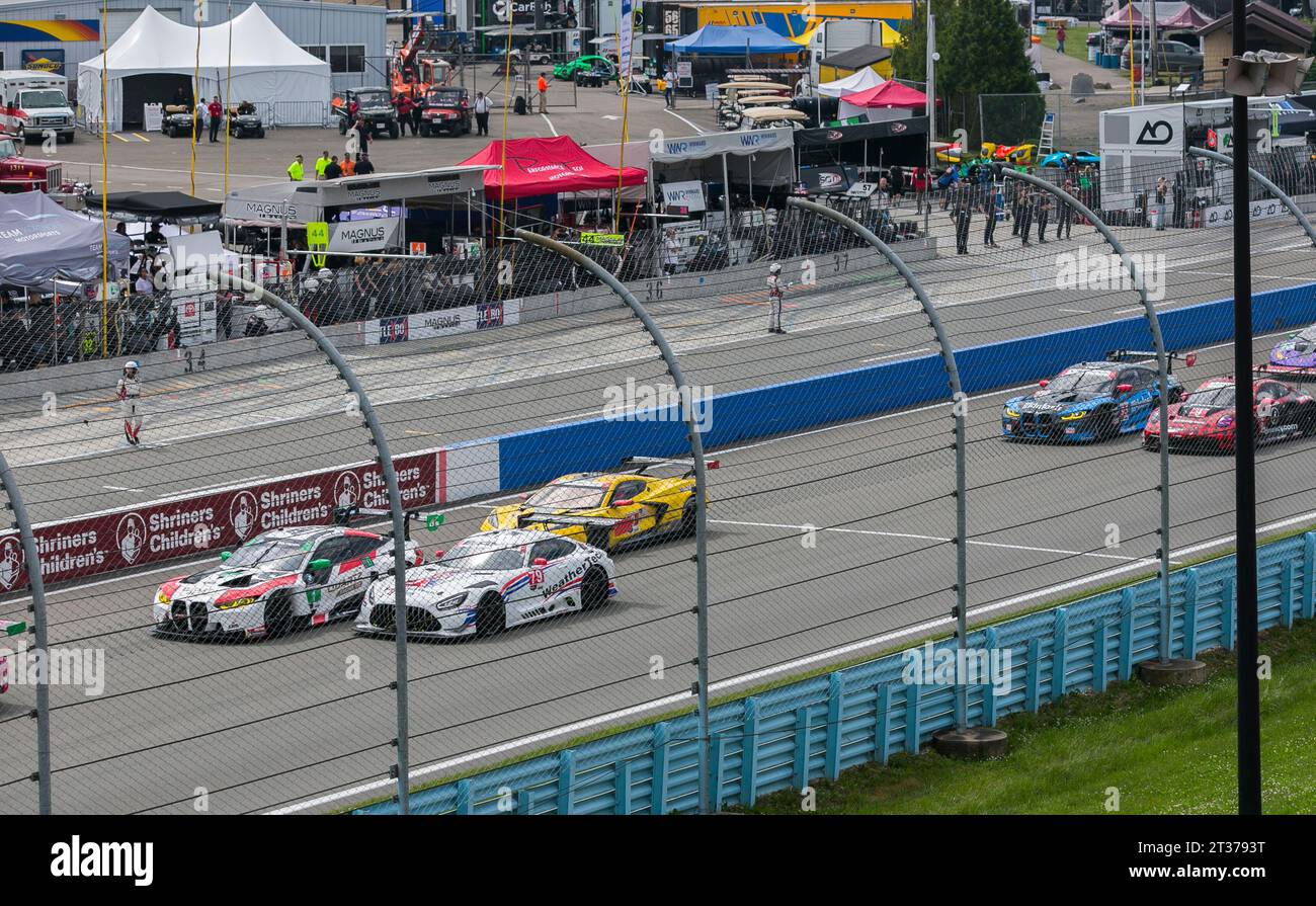 Watkins Glen Hypercars and GT Auto Racing Stock Photo Alamy