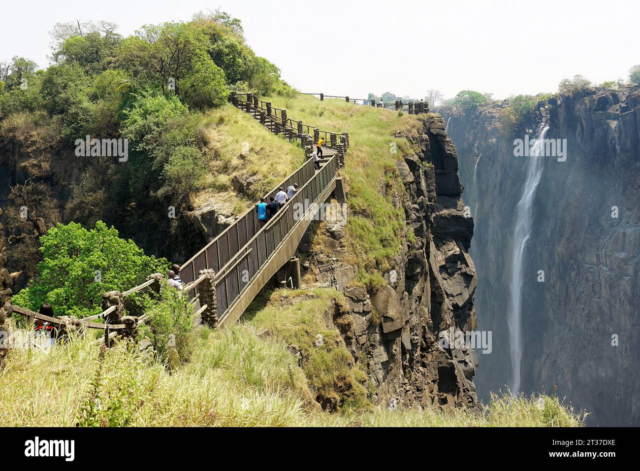 Knife Edge Bridge, Victoria Falls, MosioaTunya (Thundering Smoke