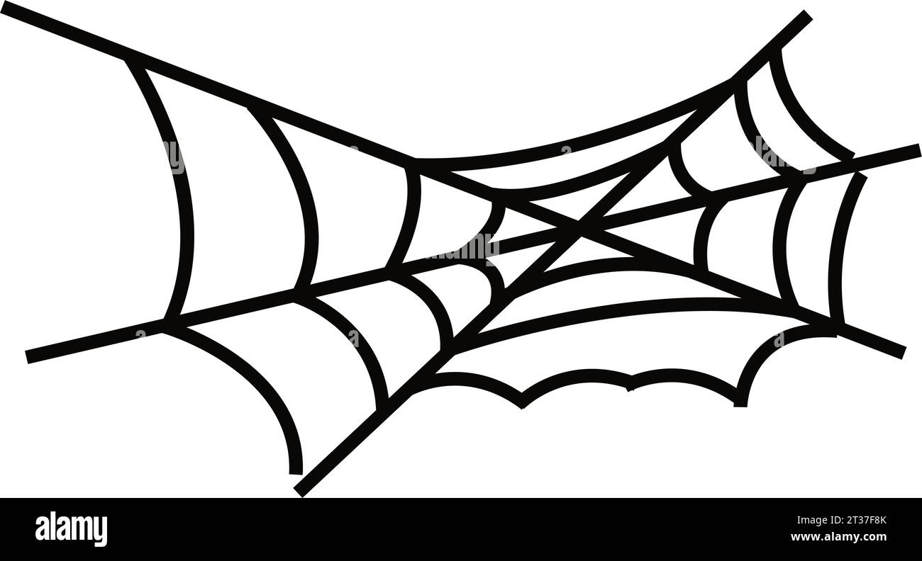 Isolated spider web icon Vector Stock Vector Image & Art - Alamy