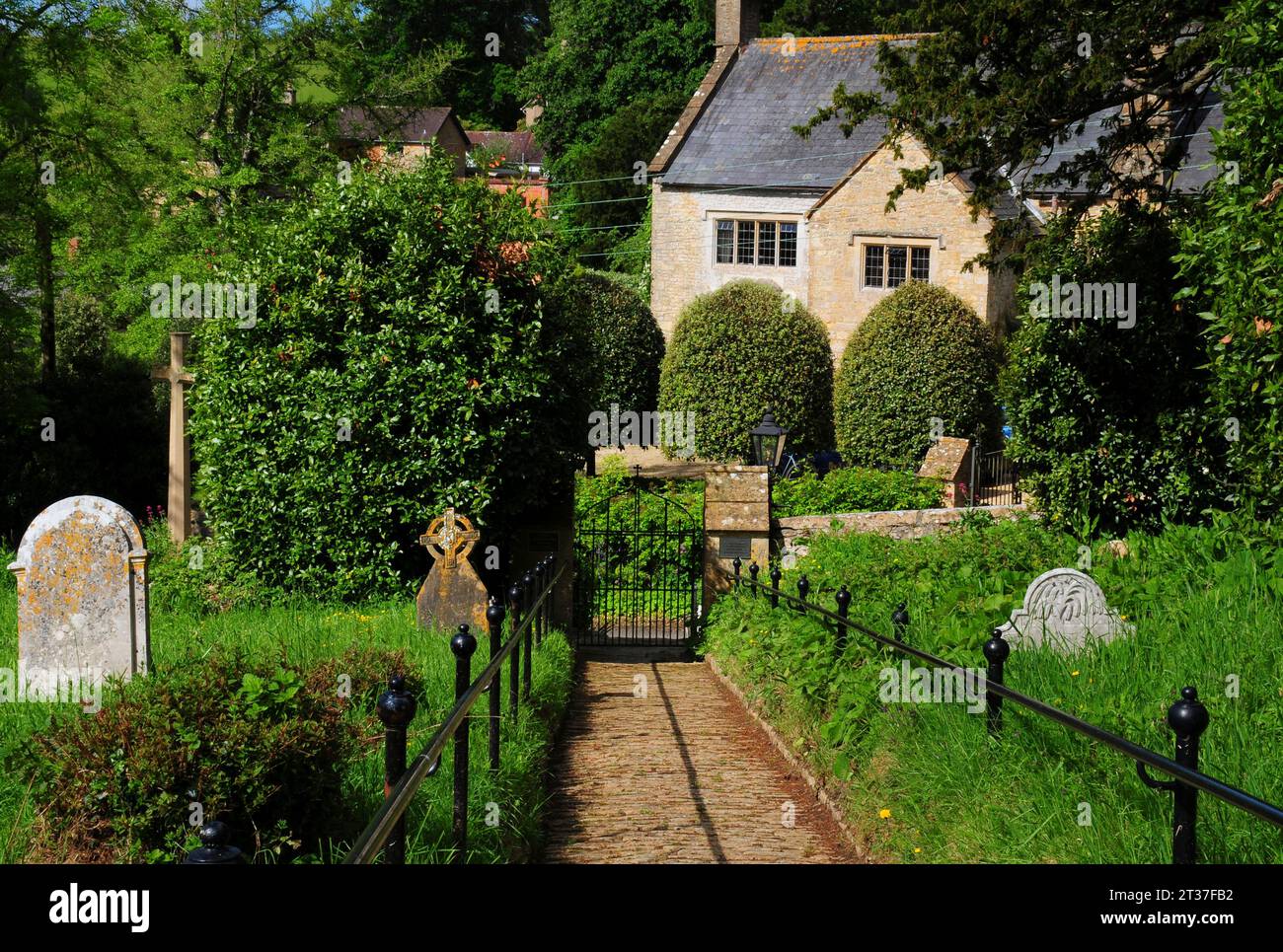 Netherbury rural village in West Dorset, UK Stock Photo